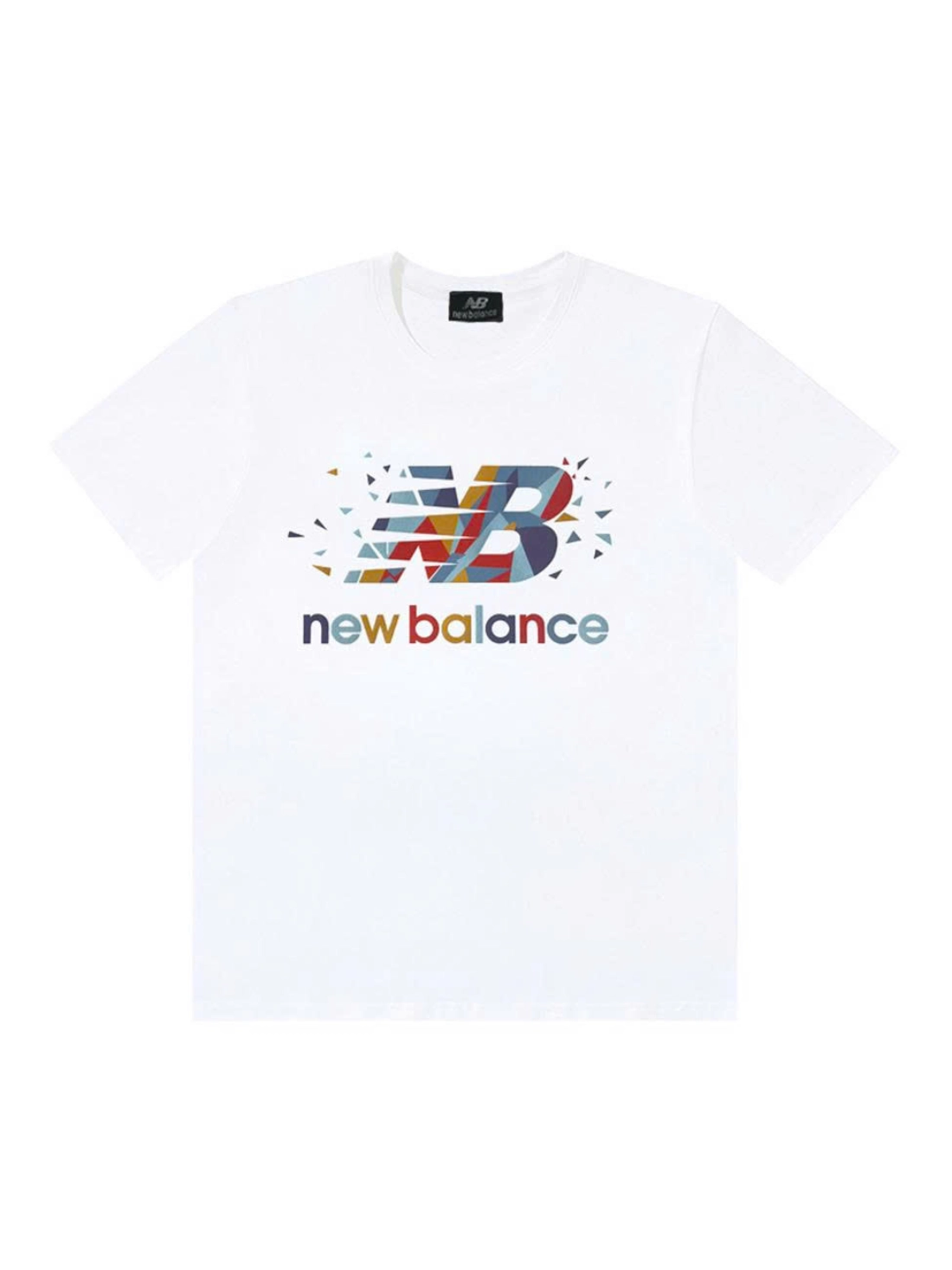 Áo Thun New Balance Logo Đa Sắc