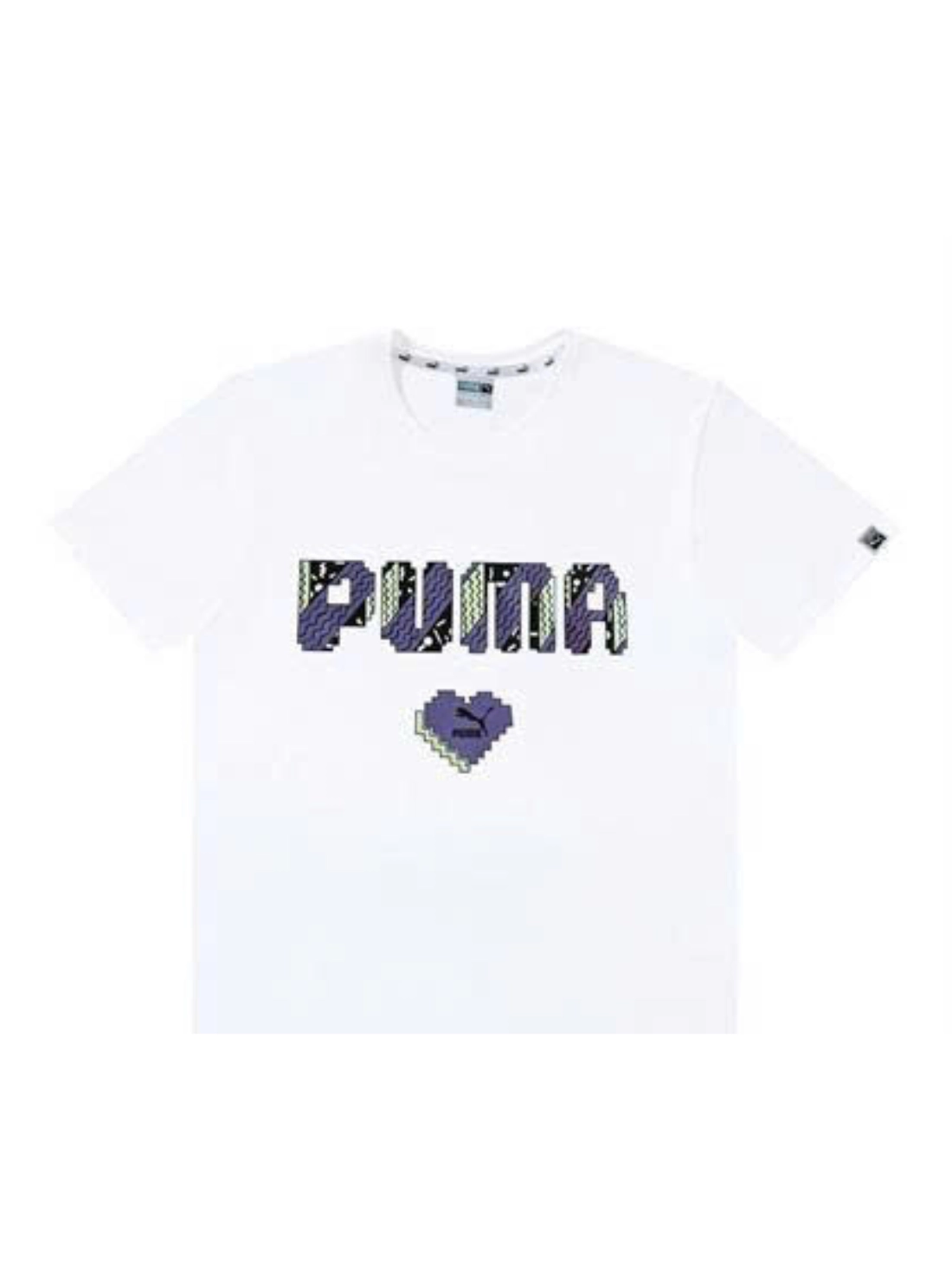 Áo Thun Puma Logo Hoa Văn